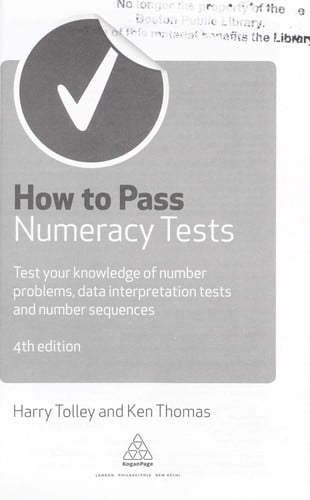 How to pass numeracy tests