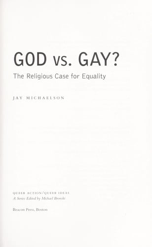 God vs. gay?