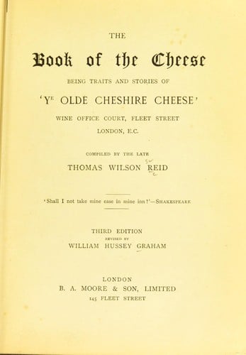 The book of the cheese