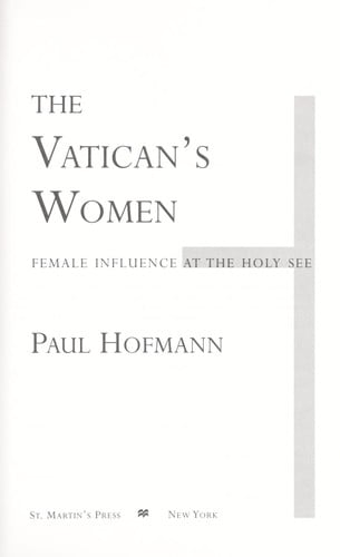 The Vatican's Women