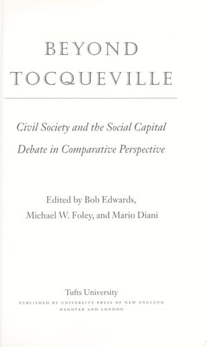 Beyond Tocqueville