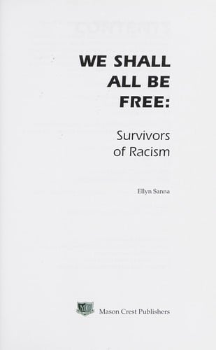 We shall all be free