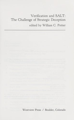 Verification and SALT