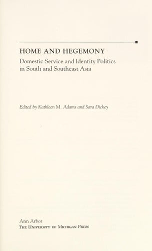 Home and hegemony