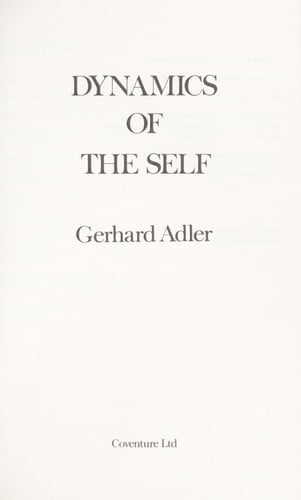 Dynamics of the Self