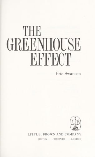 The greenhouse effect