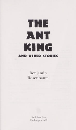 The ant king and other stories