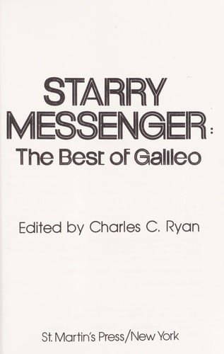 Starry messenger