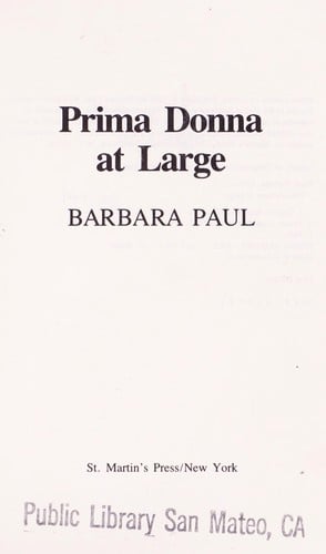 Prima donna at large
