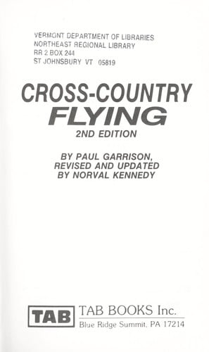 Cross-country flying