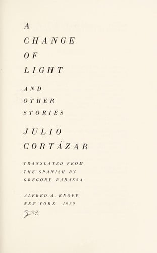 A change of light and other stories