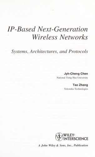 IP-based next-generation wireless networks