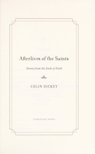 Afterlives of the saints