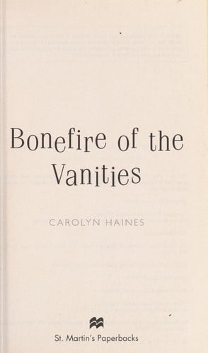 Bonefire of the vanities