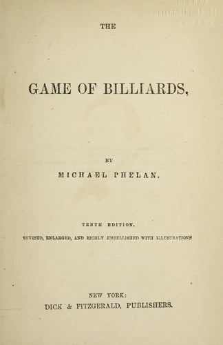 The game of billiards