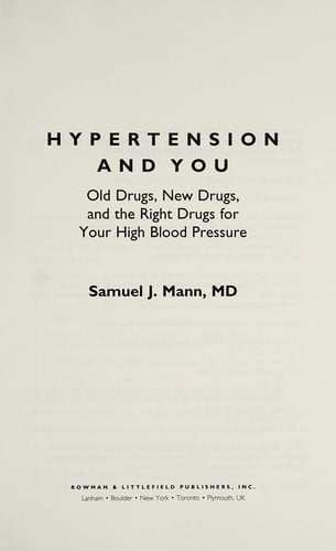 Hypertension and you