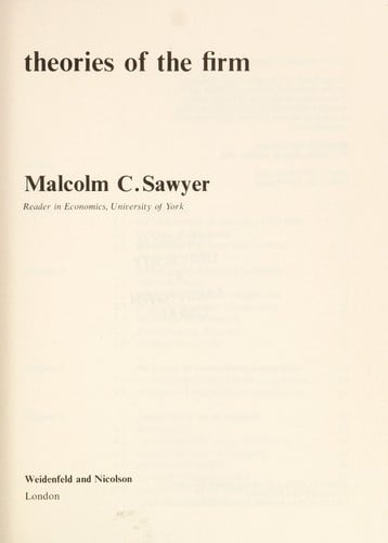 Theories of the firm