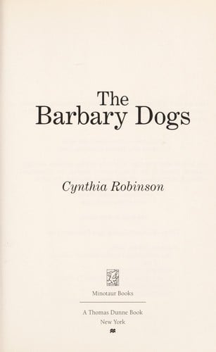 The Barbary dogs