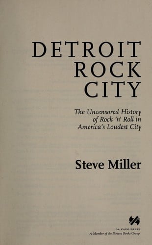 Detroit rock city
