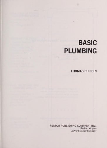 Basic plumbing