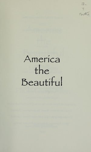 America the beautiful