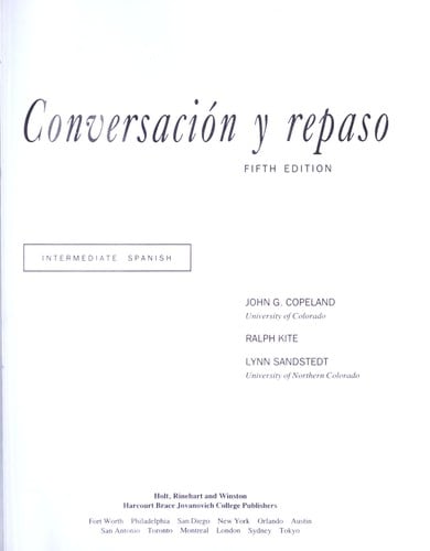 Intermediate Spanish