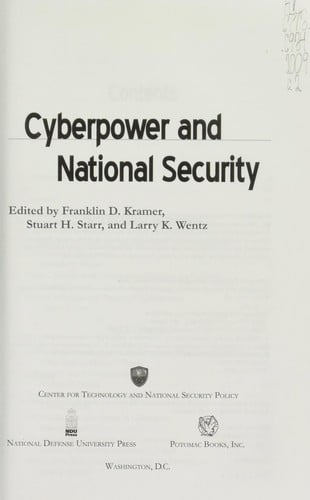 Cyberpower and national security
