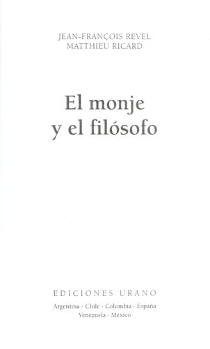 El Monje y El Filosofo