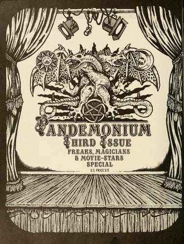 Freaks, magicians & movie stars issue