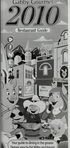 Gabby gourmet 2010 restaurant guide