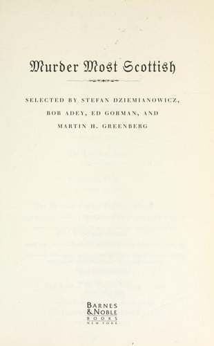 Murder Most Scottish