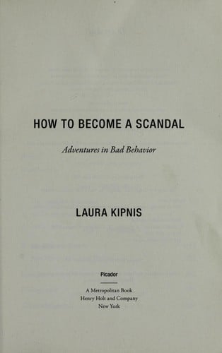 How to become a scandal