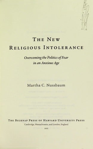 The new religious intolerance