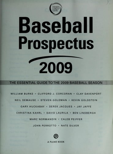Baseball prospectus 2009