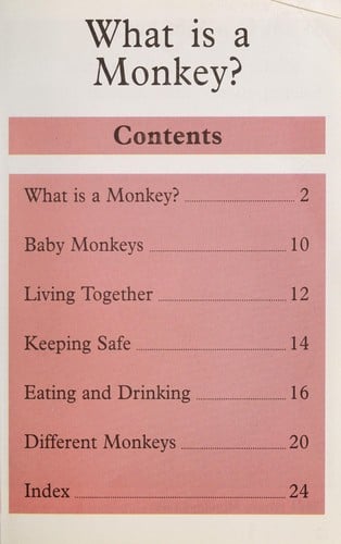 What is a monkey?