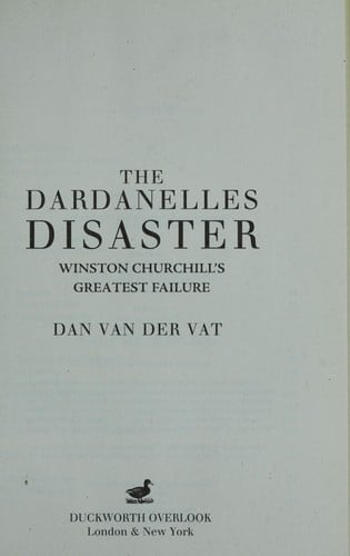 The Dardanelles disaster