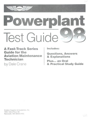 Powerplant test guide, 98