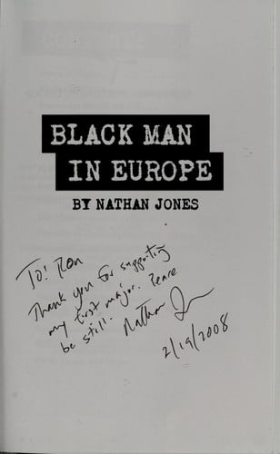 Black man in Europe
