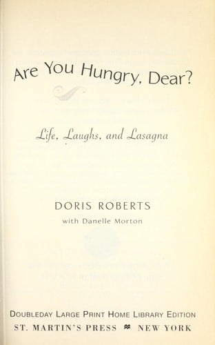 Are you hungry, dear?