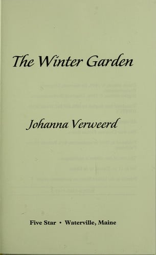The winter garden