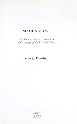 Magennis VC