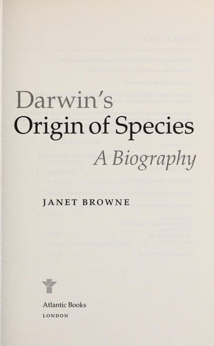 Darwin's Origin of Species