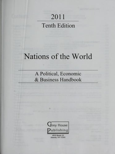 Nations of the World 2011