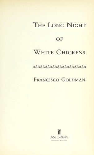 The long night of white chickens