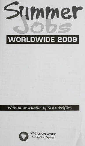 Summer jobs worldwide 2009