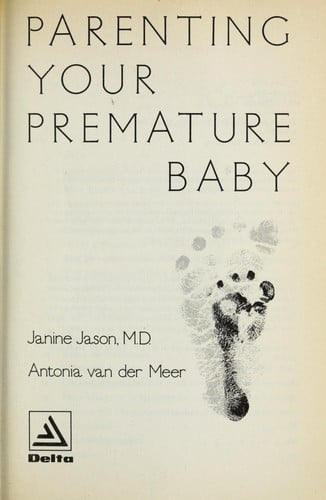 Parenting your premature baby