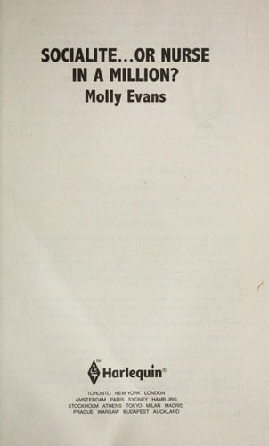 Socialite...or Nurse in a Million?