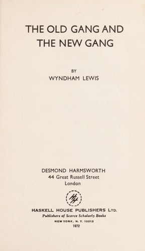 The old gang and the new gang