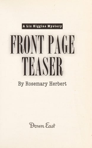 Front page teaser