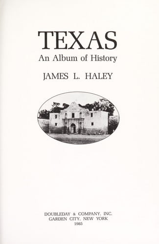 Texas, an album of history